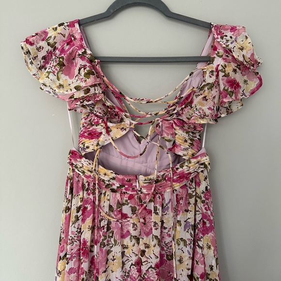ASTR the Label Primrose Floral Strappy Back Maxi Dress - Picture 10 of 10